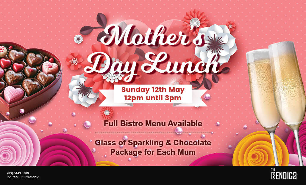 Mother's Day Lunch 2024 | The Bendigo Club